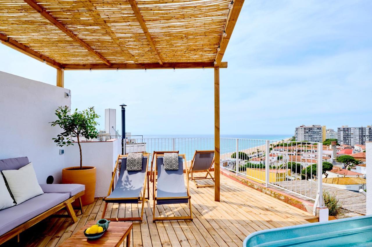 El Rancho At The Beach Blanes Exterior foto